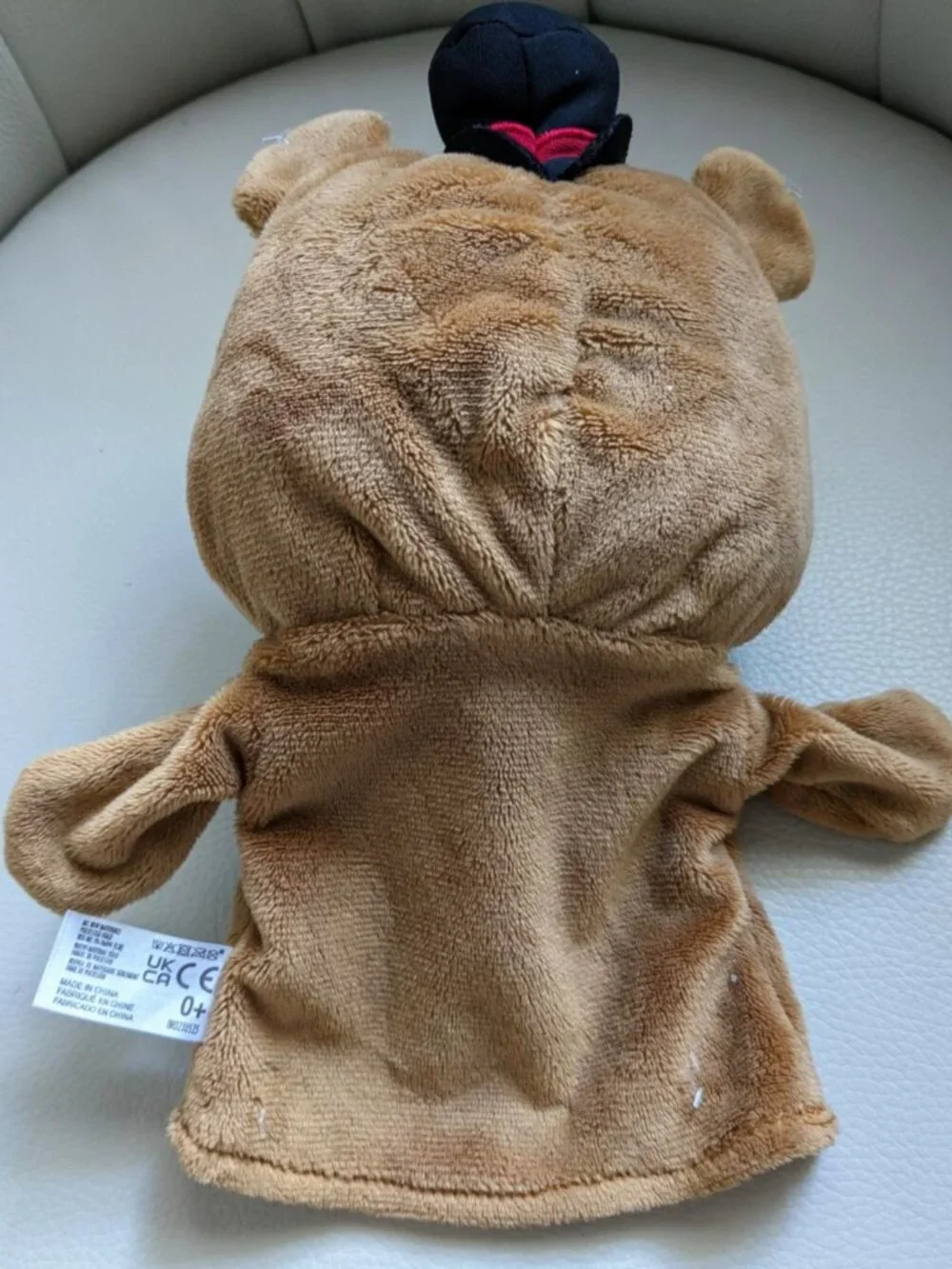 NWOT Funko FNAF Authentic Plush Freddy Fazbear Hand Puppet Brown  Blue Eyes 10